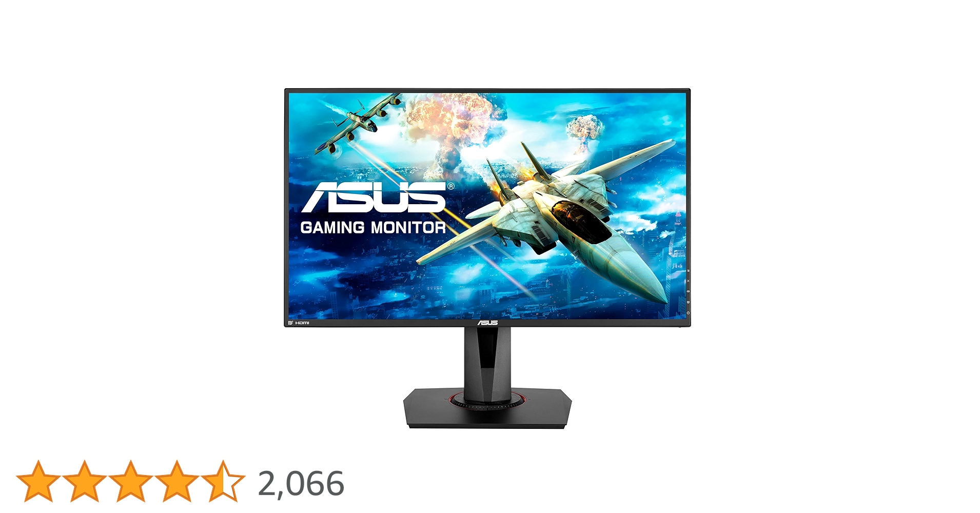 ASUS VG278QR, 27 InchFHD (1920 x 1080) Esports Gaming